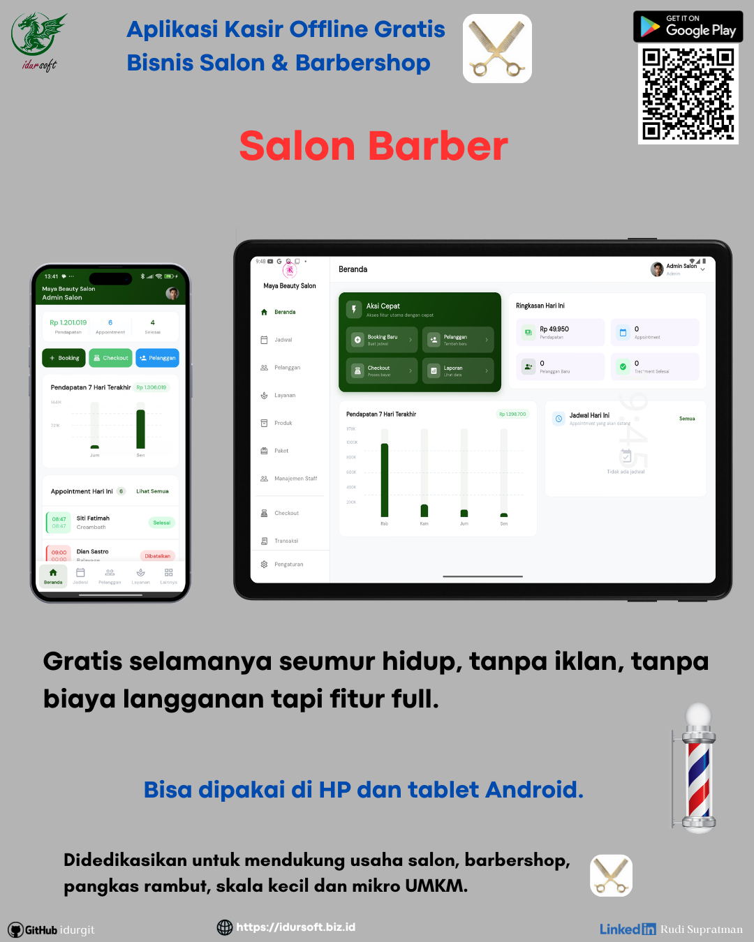 Salon Barber Product